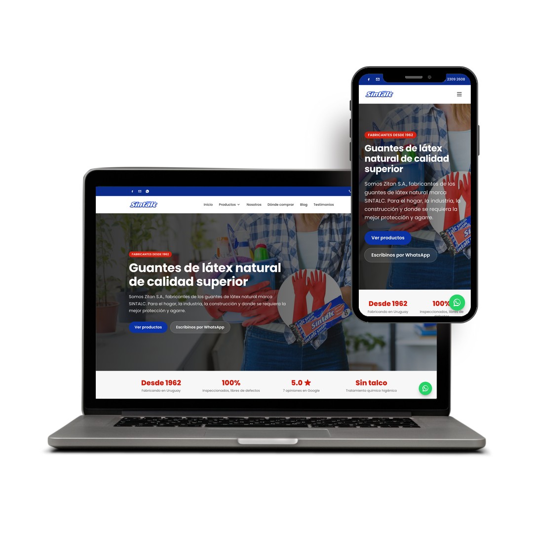 Sitio web de SINTALC desarrollado por Seosur